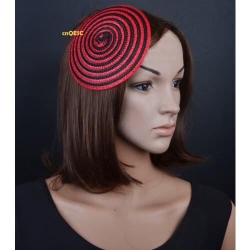 NEW High quality.Round Straw Millinery straw braid Disc Saucer Round Fascinator Base for hair accessory,wedding womens hat