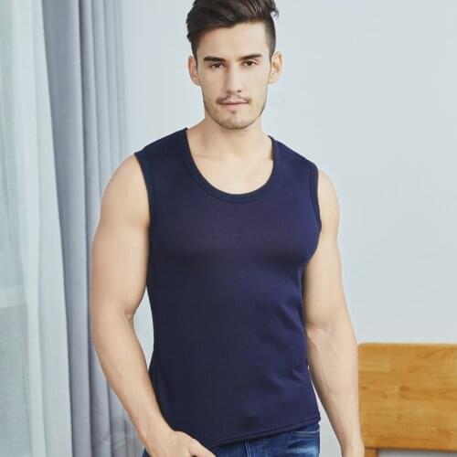 2020 New Arrival Thermal Vest for Men Underwear Men Thermal Undershirt Autumn Winter Warm Vest Comfortable Soft Clothes