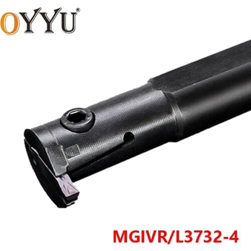 OYYU MGIVR3732-4 Turning Tool Holder MGIVL3732-4 CNC Carbide Insert Arbor Cutting Lathe Cutter MGIVR 3732 use MGMN400