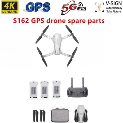 S162 Drone Original Accessories 7.4V 1200mAh Battery /Blades Spare Parts Suitable For S162 Quadcopter GPS RC Drone