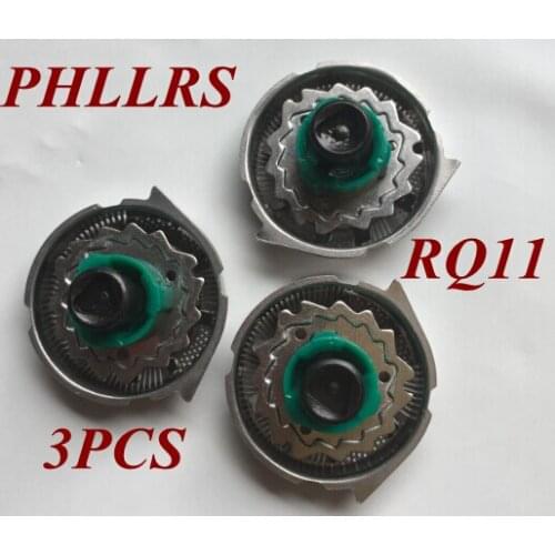 3pcs RQ11 replace head razor blade for philips shaver rq10 rq12 rq32 RQ1180X RQ1185 RQ1190X RQ1110 RQ1150 RQ1160 RQ1168 RQ1180