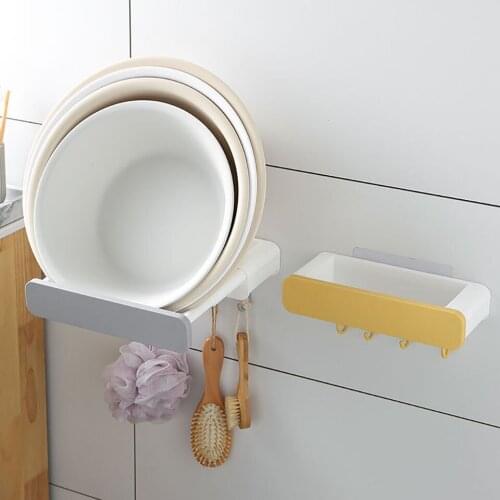Portable Suction Cup Drain Rack Cleaning Cloth Shelf Dish Drainer Sponge Holder Sink Dish Rack Kitchen Accessories