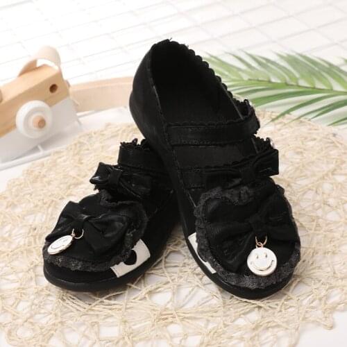 Sweet Young Girls Female Kawaii Tea Party Japanese Cosplay Cute Anime Lolita Shoes Women Lace Sandals Harajuku Feminine Low Heel