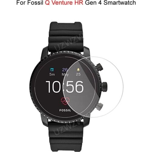 For Fossil Q Venture HR Gen 4 Smartwatch 2.5D Tempered Glass Screen Protector Protective Film Anti Scratch HD Clear