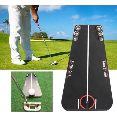 Golf Putting Mirror High Strength Drop Resistant Black Multifunction Golf High Quality Training Aids for Professional Golf