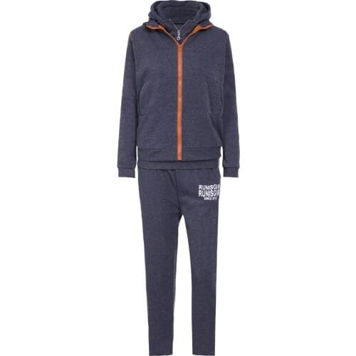 Autumn Winter Women 3pcs Suits Turtleneck Long Sleeves Casual Womens Sets Gray Sportwear Elastic Long Pants Pullovers Waistcoat