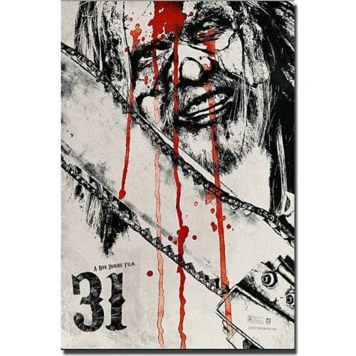028 A Rob Zombie Film 31 Wall Silk Cloth Poster Art Decoration Gift