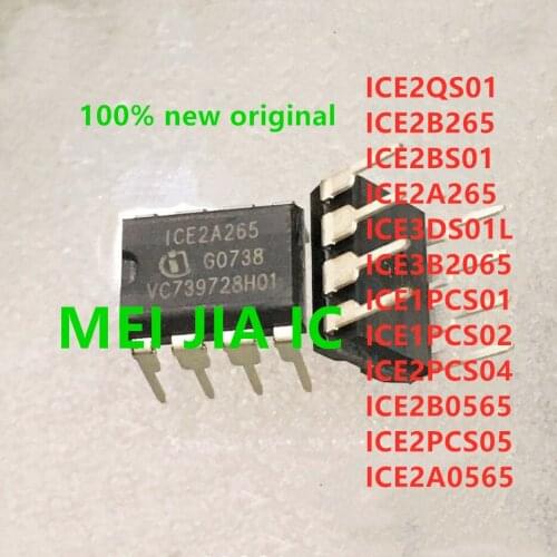 10PCS ICE2QS01 ICE2B265 ICE2BS01 ICE2A265 ICE3DS01L ICE3B2065 ICE1PCS01 ICE1PCS02 ICE2PCS04 ICE2B0565 ICE2PCS05 ICE2A0565