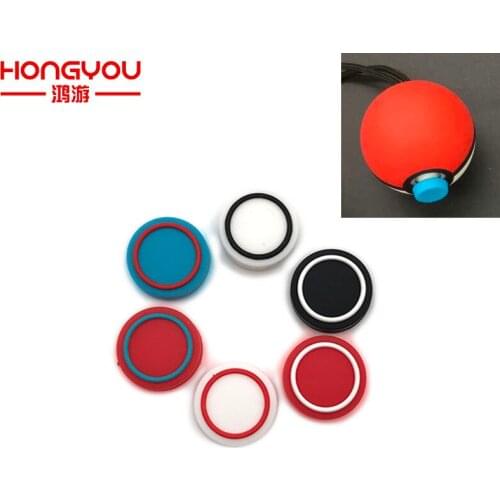20pcs For Poke mon Caps For Nintend NS Switch Poke Ball Silicone Non-slip Grips Handle Button Caps