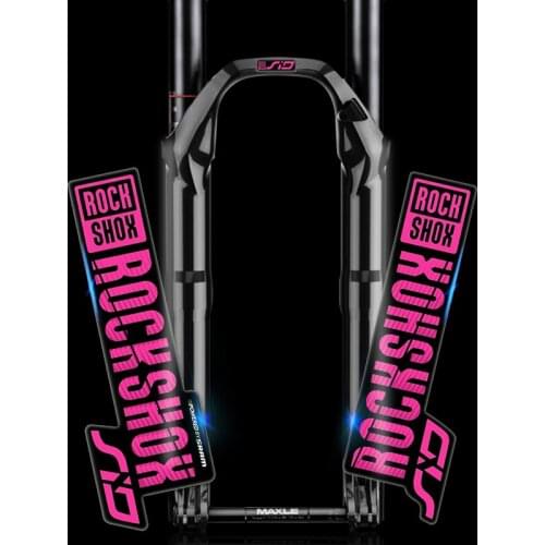 2018 rockshox SID mountain bike front fork decals bicycle front fork stickers