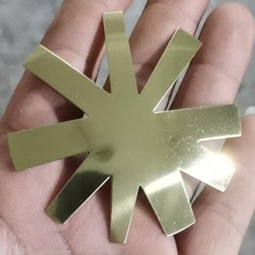 3 Colors Pro 9 Sizes Easy French Smile Cut V Shape Line Almond Oval Tips Edge Trimmer Acrylic Tools Deep Design Nails Cutter S-4