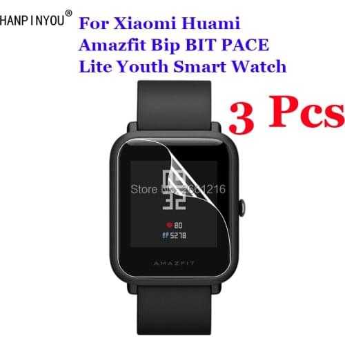 3 Pcs/Lot For Xiaomi Huami Amazfit Bip BIT PACE Lite Youth Smart Band Soft TPU Film Explosion-proof Screen Protector