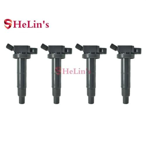 4pcs 90919-02244 90919-02243 Ignition Coil For Toyota matrix Camry Highlander RAV4 Scion tC xB Lexus HS250h 2.0 2.4