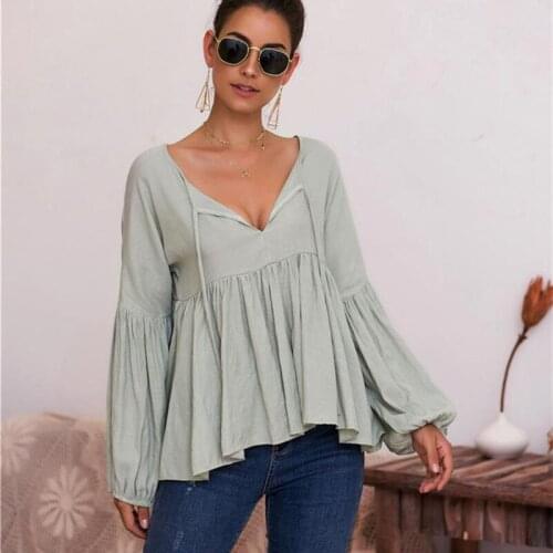 ALOBEE Evening Blouses