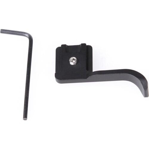 Aluminum Thumb UP Grip Protector Hot Shoe Cover for Sony for Fujifilm for Panasonic GF1 GF2 GF3 GX1 LX5 LX3 for Canon EOS-M