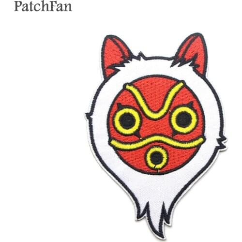 Patchfan Princess cartoon Applique patches stickers pour sewing shirt clothing para jacket badges iron on t-shirt A1565