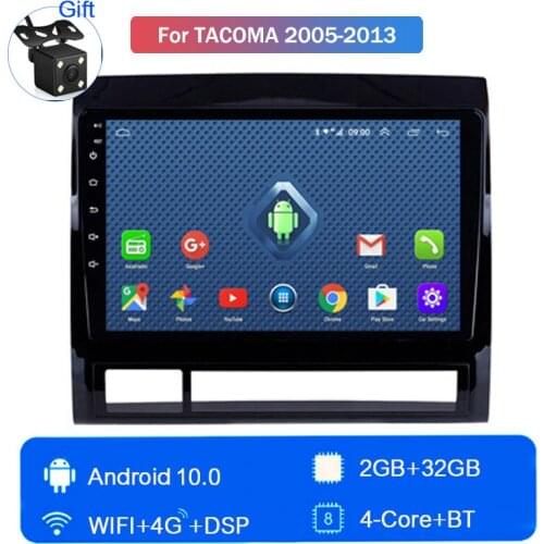 Android Car Radio Autoradio for Toyota 2005 2006 2007 2008 2009 2010 2011 2012 2013 Tacoma multimedia player GPS car navigation