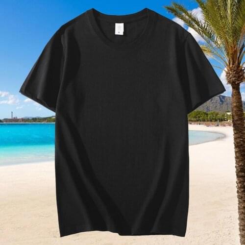 New Summer Mens T Shirt 2021 Fashion Men Loose T-shirt Minimalist Solid Color Short Sleeve Oversized T-shirt Summer Wear Top