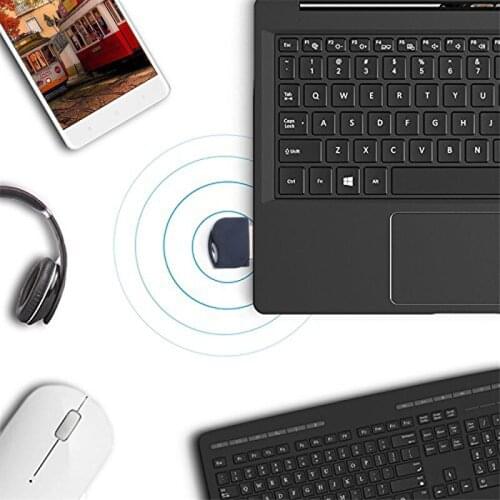 Kebidumei Wireless Bluetooth 4.0 Adapter USB Dongle Transmitter Receiver Dual Mode for Computer Bluetooth Adapter Free driver