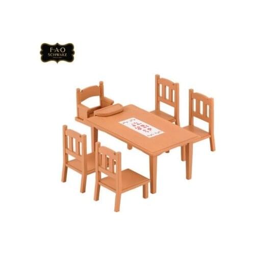 Geniune Sylvanian Doll Families Dollhouse Animal Figures furniture set clothes house food without package