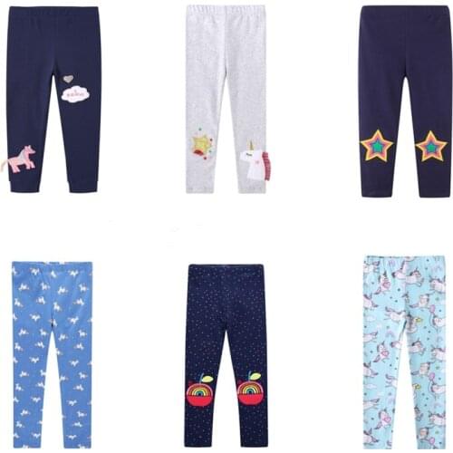 Girl Stretchy Pants Trousers Girl Leggings Pants Sports Stripe Leggings for Girls Kids Children Clothes Trousers 2 to 10 Years