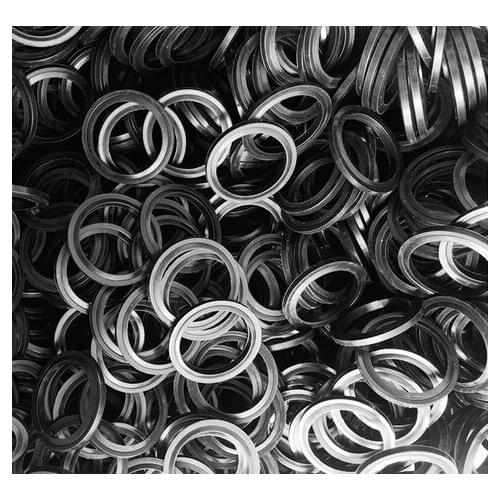 M10 Compound gasket NBR full wraped steel Gasket Nitrile rubber hydraulic joint G1/8 inch leakproof pressure oil pipe machine