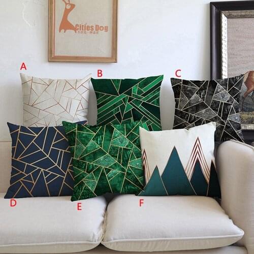 Pillow Case Waist Cushion Cover Geometric Sofa Home Decor Valentines Day Present Party Pillow Case Supplies Cushion Cover #T1P
