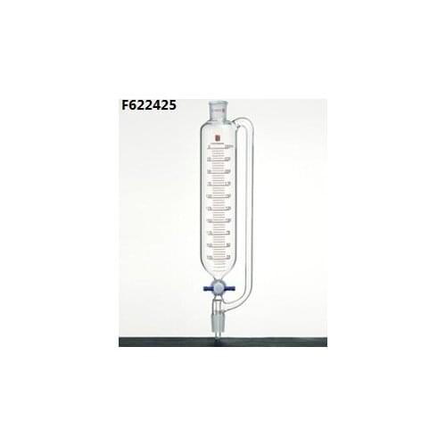 F622425 Funnel, Pressure Equalizing, Capacity:25ml, Joints:24/40, PTFE Stopcock bore:2mm