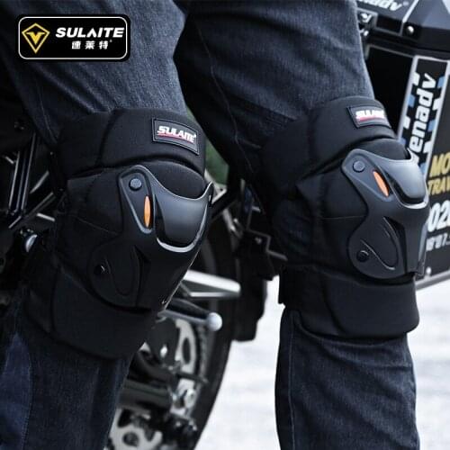 Motorcycle Bicycle Cycling Bike Racing Knee Protector Tactical Skate Protective Ski Skateboard BMX Knee Pads Guard SULAITE