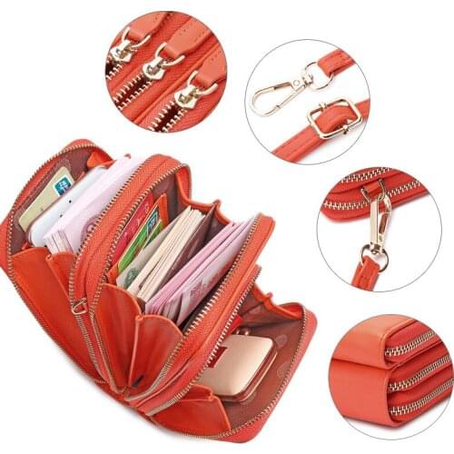 Womens Shoulder Bag Ladies PU Multi-function Mini Messenger Bags for Women 2020 Portable Mobile Phone Bags purses and handbags