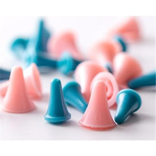 1/10 Pcs Rubber Cone Shape Knit Knitting Needles Cap Tips Point Protectors for Knitting Craft Sewing Accessories