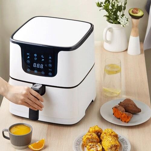 5.5L Oil Free Air Fryer Large Capacity Smart Household French Fries Frying Machine Automatic Electric Fryer