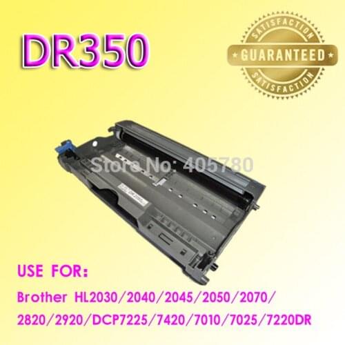 DR350 drum unit compatible for brother HL2030/2040/2045/2050/2070/2820/2920 DR-350 toner cartridge unit