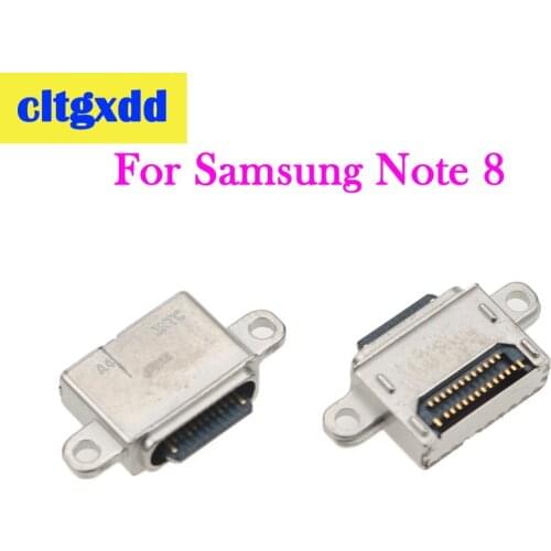 Cltgxdd 1pc Charging USB Dock Socket Jack port connector For Samsung Galaxy note 8 N9508 N9500 Tail Plug Interface