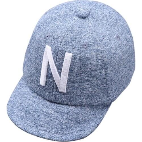 Kids Letter Embroidery Adjustable Ball Hat Baby Boy Girl Spring Baseball Cap Breathable Visors Hats