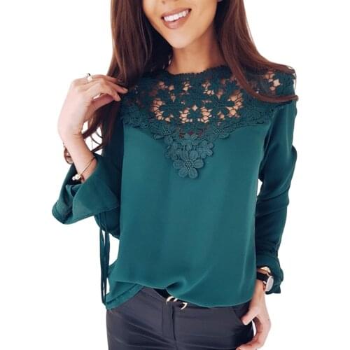 Ажурные блузки DICLOUD China At AliExpress