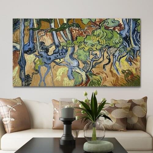 GATYZTORY Frame Large Size Trees DIY Painting By Numbers Kits Modern Wall Art Picture Handpainted Painting For Home Arts