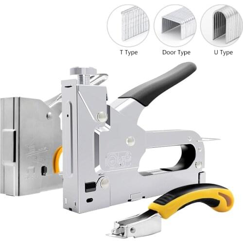 Multi Tool Nail Stapler Gun Wood Door Furniture for Diy Oil Painting By Numbers Frames Diamond Painting Frames Home Decor Tools