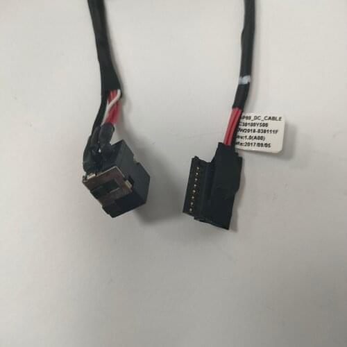 New For 4175F 04175F BAP00 DC30100Y500 Dell Alienware 13 R3 AW13R3 P81G001 Power Connector Port DC Jack IN Cable 2DW2018-038111F