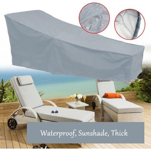 Sun Chair Dust-proof Cover Waterproof Outdoor Stacking Chair Cover Garden Patio Snow Protection Chairs Furniture dust cover