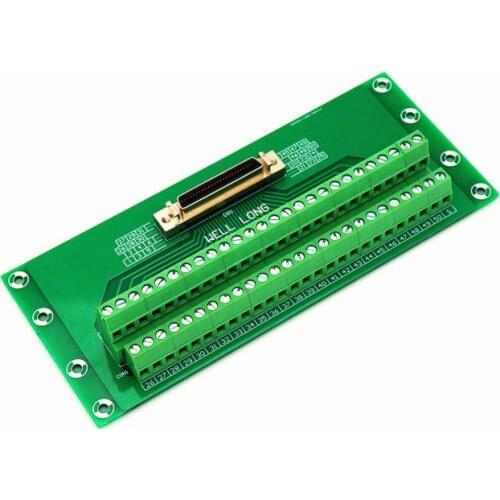 SCSI 50P MDR Female Breakout Board, SCSI Terminal Module