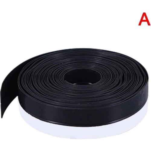 Silicone Self-Adhesive Weather Stripping Under Door Strip Door Seal Strip Noise Window Weatherstrip Draft Stopper Sweep Sea K1F6