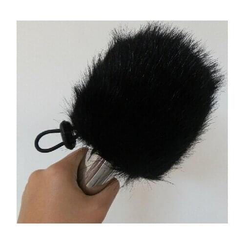 High Quality Microphone Fur Windscreen Mic Windproof Sweater Gray Color For Handheld General Microphone Computer Mic