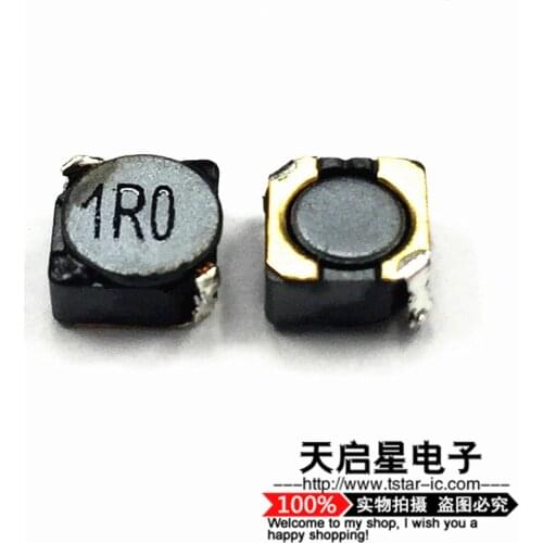 20pcs/SMD Power inductors 4D28 5D28 1UH Printing:1R0 5*5*3mm/6*6*3mm Shielding 4.7X4.7X2.8mm/5.7X5.7X2.8mm