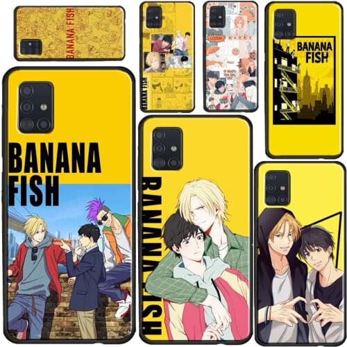 Banana Fish Anime Phone Case For Samsung A72 A52 A42 A32 A12 A10 A20S A30 A50 A70 A20e A21S A11 A41 A51 A71