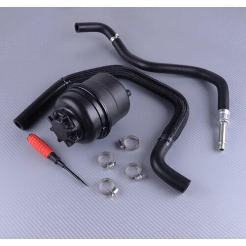 DWCX 8pcs Car Power Steering Reservoir Hose Repair Kit 32411097164 32411094306 Accessory Fit For BMW 5 7 Series E39 E38 M52 M54