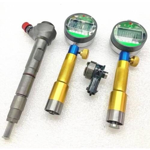 For Bosch 0445 111 Series Diesel Common Rail Injector Solenoid Valve AHE Armature Lift Travel Measuring Test Tool Seat