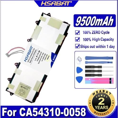 HSABAT F-03G 9500mAh Battery for CA54310-0058 DOCOMO ARROWS Tab F-03G Batteries
