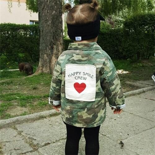 Baby Girls Boys Jacket Cardigan 2019 New Fashion Spring Autumn Camouflage Coats Army Childrens Windbreaker Outerwear Clothes