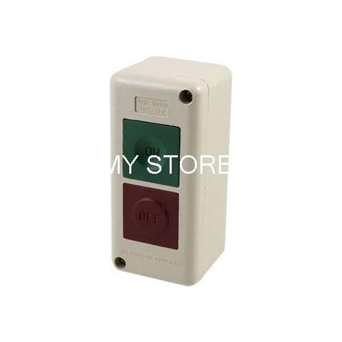 Momentary Spring Returned BT-2 Plastic Metal AC 250V 5A Max.600V Electric Motor ON OFF Control Start Power Push Button Switch